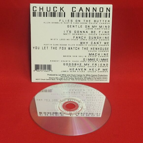 Machine Chuck Cannon CD 2017 Signed - Picture 6 of 8